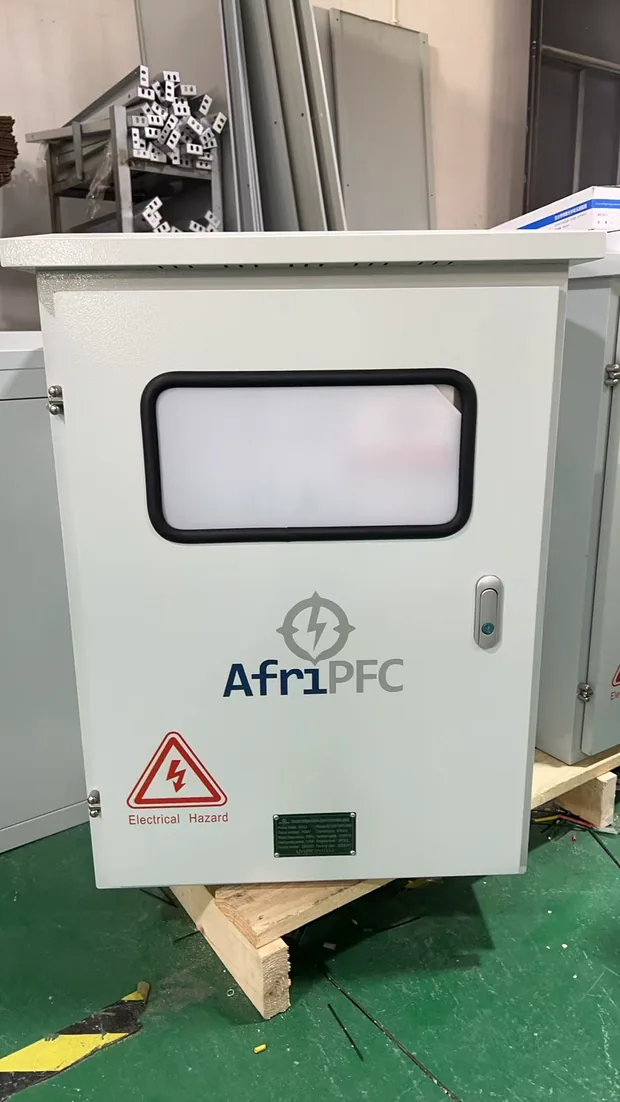 AfriPFC power factor correction unit installed on site